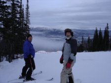 Hein and Mike on Mt.Sima