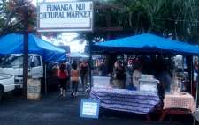 Punanga Nui market.