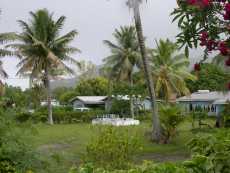 Graves in front yard