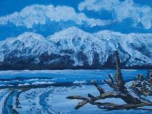 Atlin lake unfrozen
