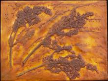 rhubarb encaustic 2010
