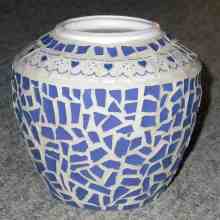 Blue vase