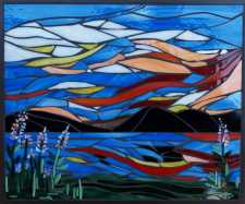 Sunser Atlin lake 2008